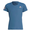 Adidas Girls Club Tee (Blue)