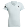 Adidas Girls Club Tee (Light Blue)