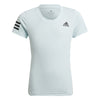 Adidas Girls Club Tee (Light Blue)