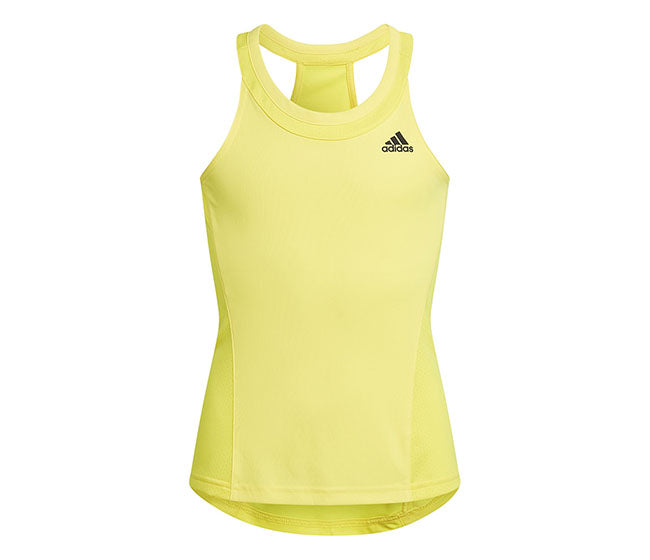 Adidas Girls Club Tank (Yellow)