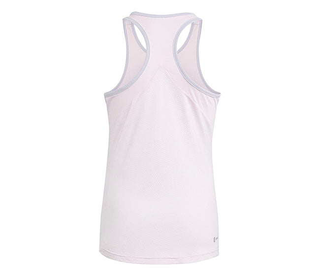 Adidas Girls Club Tank (Clear Pink)