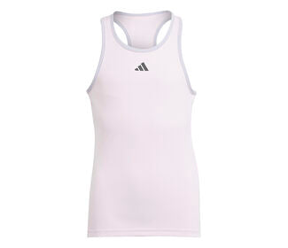 Adidas Girls Club Tank (Clear Pink)