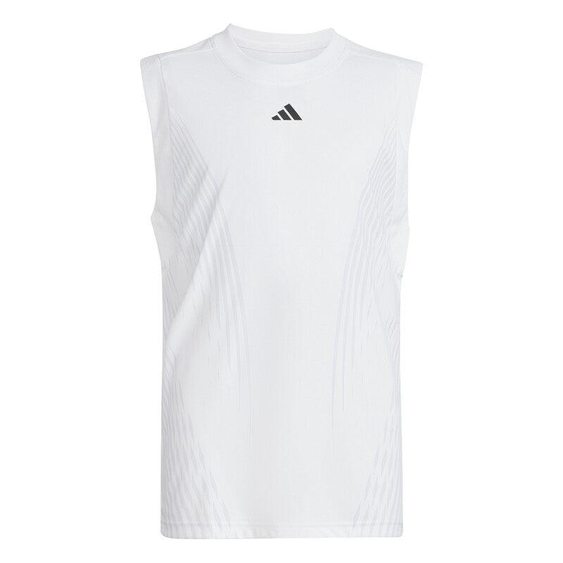 Adidas Girls Pro Tank (White)