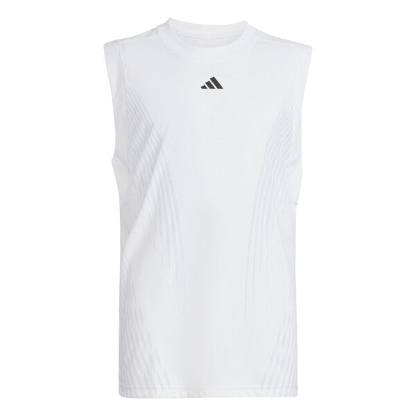Adidas Girls Pro Tank (White)