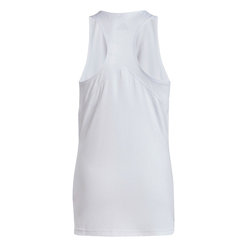 Adidas Girls' Club Tank (White)