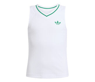 Adidas Girls' Tank Pro (White)