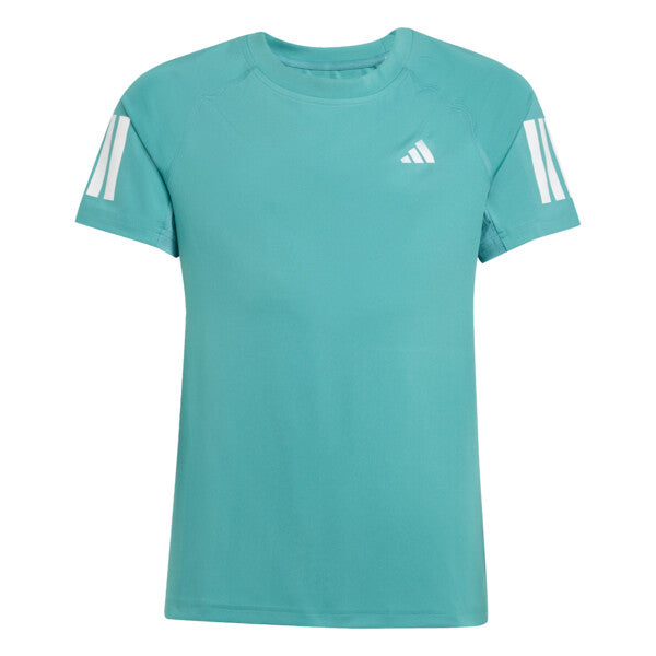 Adidas Girls' Club Tee (Powder Teal)