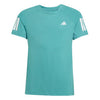 Adidas Girls' Club Tee (Powder Teal)