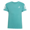 Adidas Girls' Club Tee (Powder Teal)