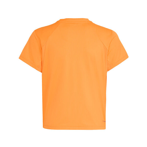 Adidas Girls' Freelift Tee (Pure Orange)
