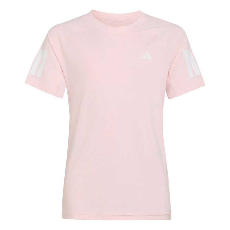 Adidas Girls' Club Tee (Distilled Pink)