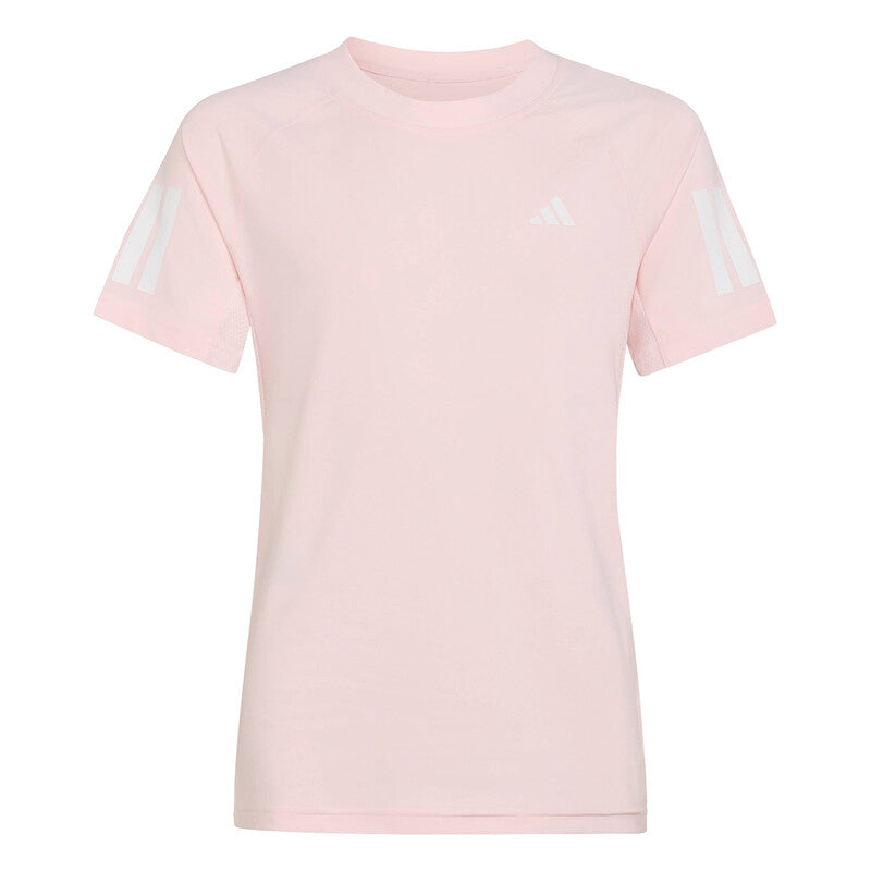 Adidas Girls' Club Tee (Distilled Pink)