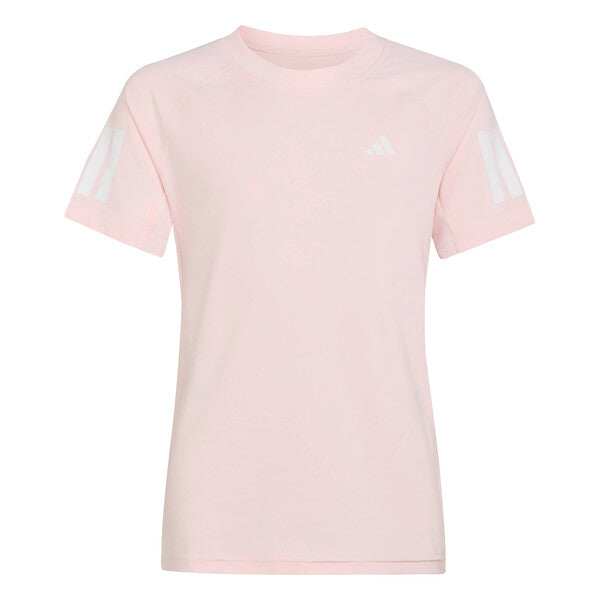 Adidas Girls' Club Tee (Distilled Pink)