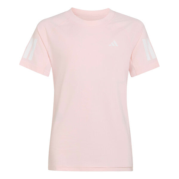 Adidas Girls' Club Tee (Distilled Pink)