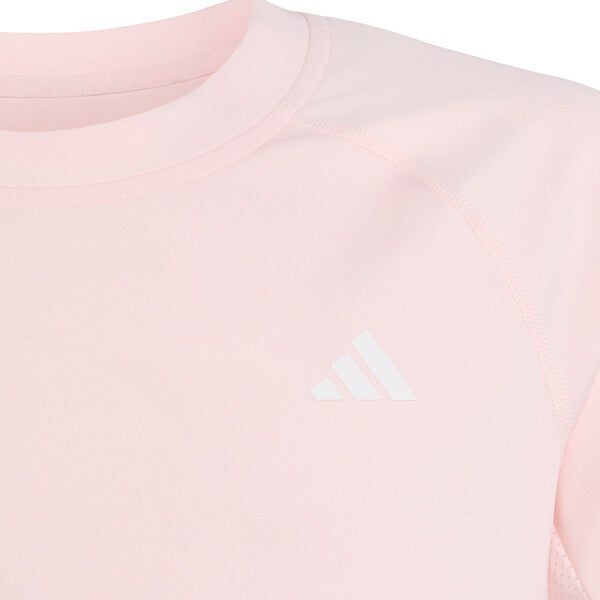 Adidas Girls' Club Tee (Distilled Pink)