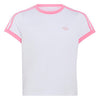 Adidas Girls' Classics Tee (White/Pink)