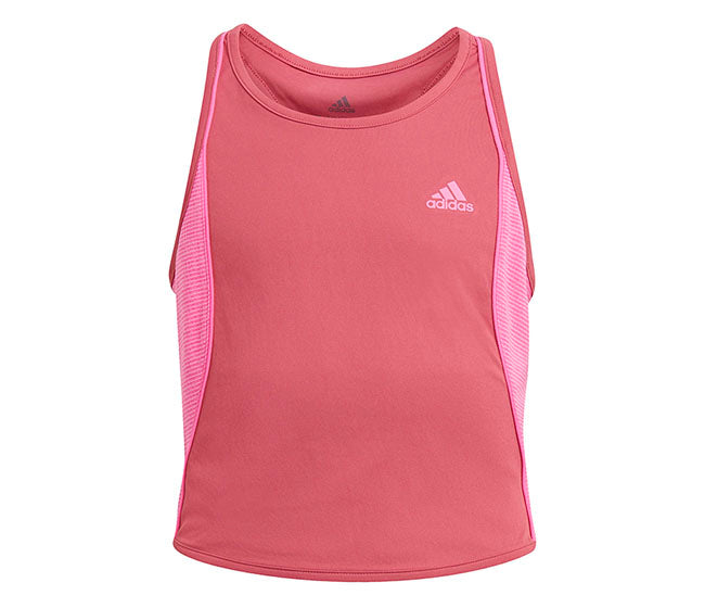 Adidas Girls Pop Up Tank (Pink)