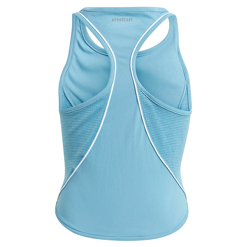 Adidas Girls Pop Up Tank (Blue)