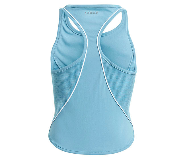 Adidas Girls Pop Up Tank (Blue)