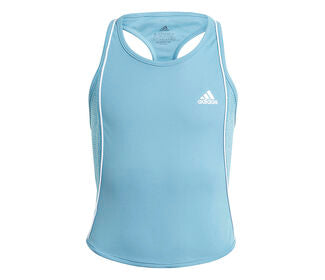 Adidas Girls Pop Up Tank (Blue)