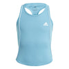 Adidas Girls Pop Up Tank (Blue)