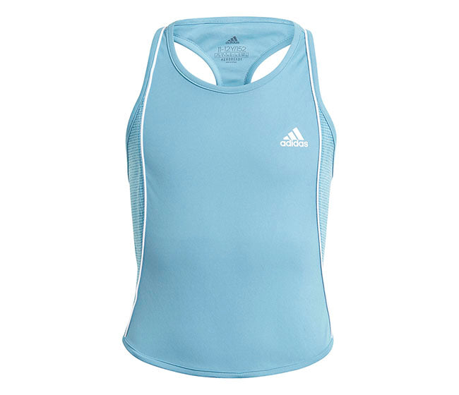 Adidas Girls Pop Up Tank (Blue)