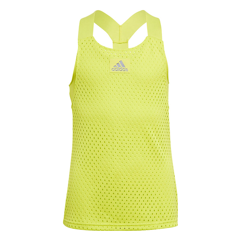Adidas Girls Y-Tank Primeblue (Yellow)