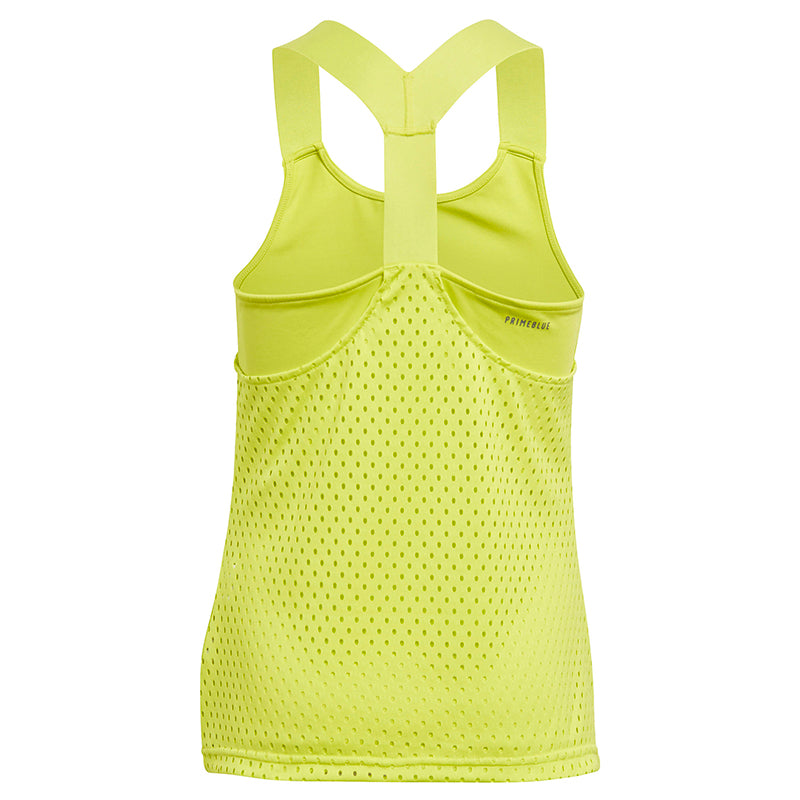 Adidas Girls Y-Tank Primeblue (Yellow)