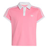 Adidas Girls' Classics Polo (Distilled Pink)