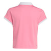 Adidas Girls' Classics Polo (Distilled Pink)