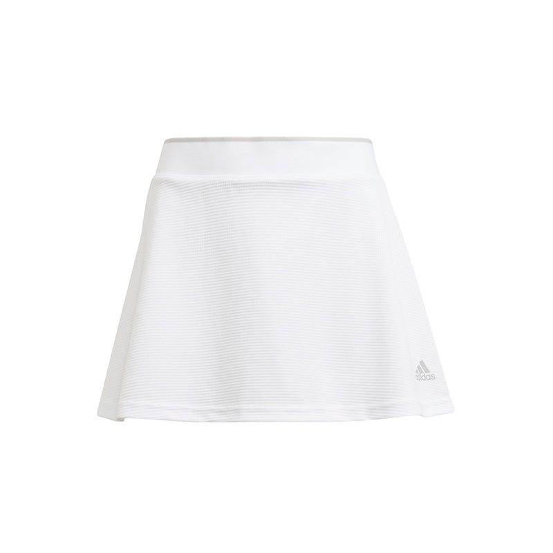 Adidas Girls Club Skirt (White)