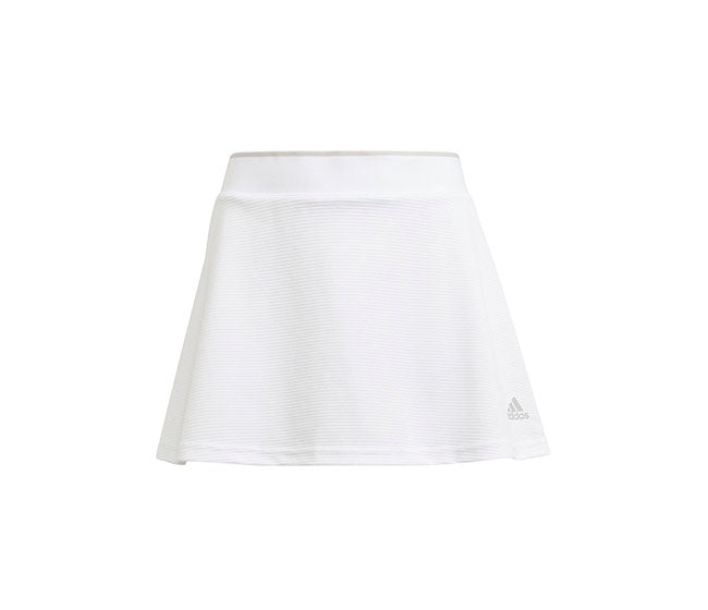 Adidas Girls Club Skirt (White)
