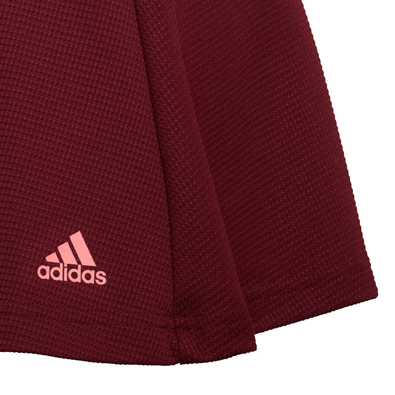 Adidas Girls Club Skirt (Red)