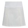 Adidas Girls Club Pleated Skirt (White)