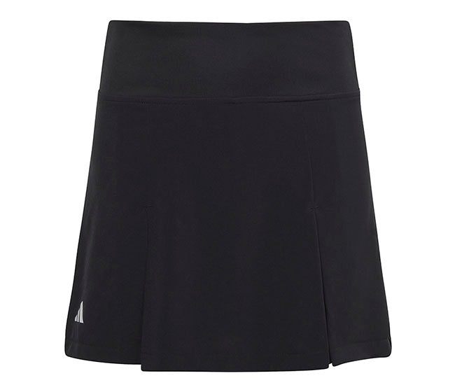 Adidas Girls Club Pleated Skirt (Black)