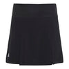 Adidas Girls Club Pleated Skirt (Black)