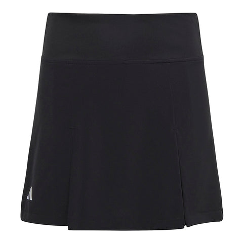 Adidas Girls Club Pleated Skirt (Black)