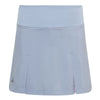 Adidas Girls Club Pleated Skirt (Blue Dawn)