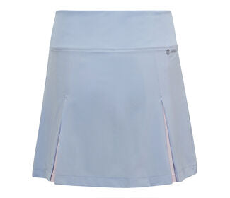 Adidas Girls Club Pleated Skirt (Blue Dawn)