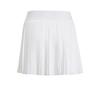 Adidas Girls' Club Pleated Skirt (White)