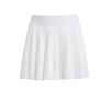 Adidas Girls' Club Pleated Skirt (White)