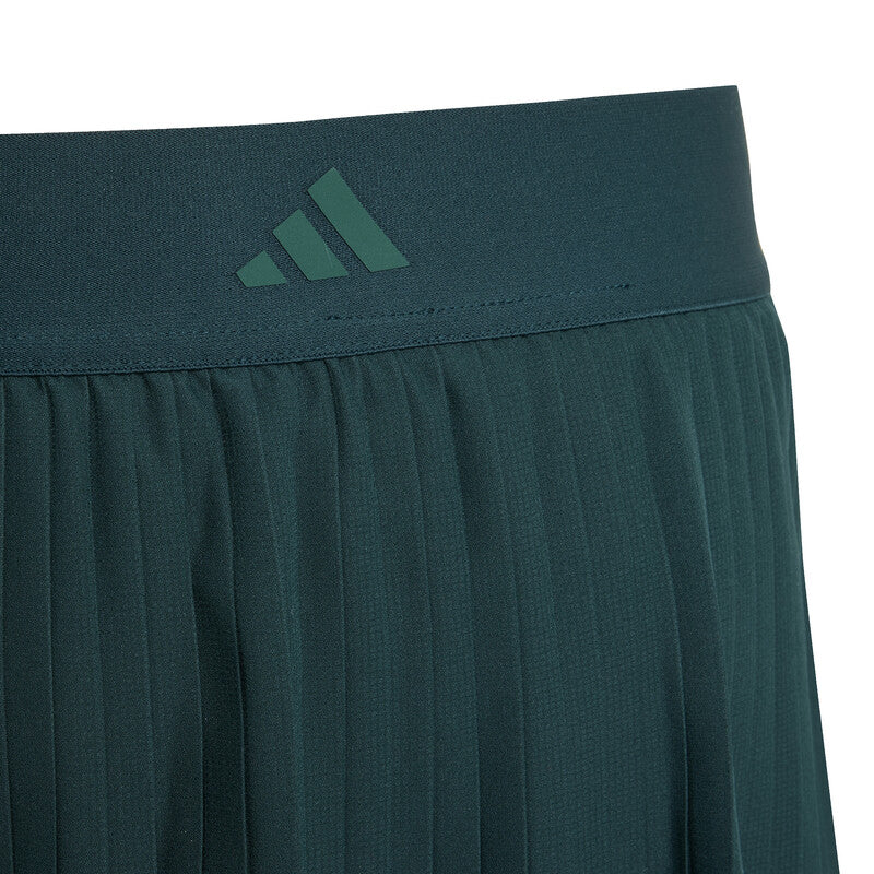 Adidas Girls' Club Pleated Skirt (Aurora Ivy)