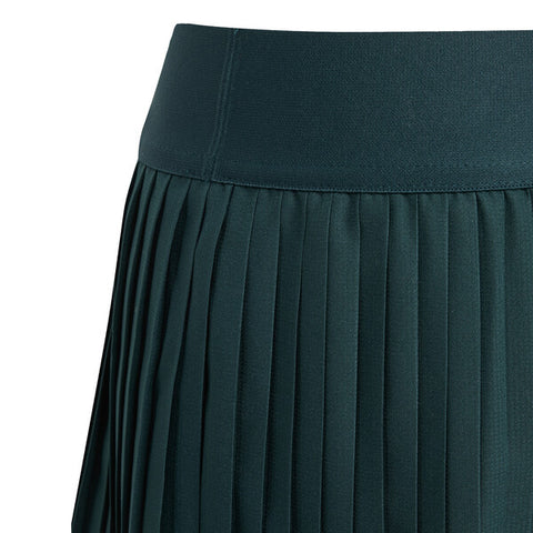 Adidas Girls' Club Pleated Skirt (Aurora Ivy)
