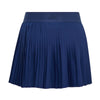 Adidas Girls' Club Pleated Skirt (Dark Blue)