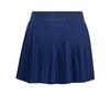 Adidas Girls' Club Pleated Skirt (Dark Blue)