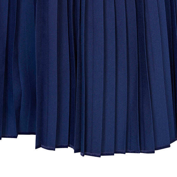 Adidas Girls' Club Pleated Skirt (Dark Blue)
