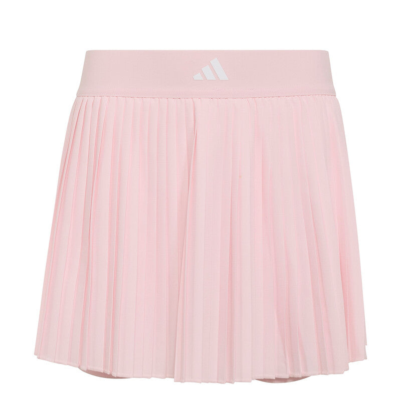 Adidas Girls' Club Pleated Skirt (Distilled Pink)