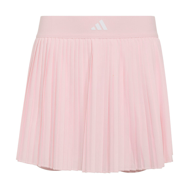 Adidas Girls' Club Pleated Skirt (Distilled Pink)