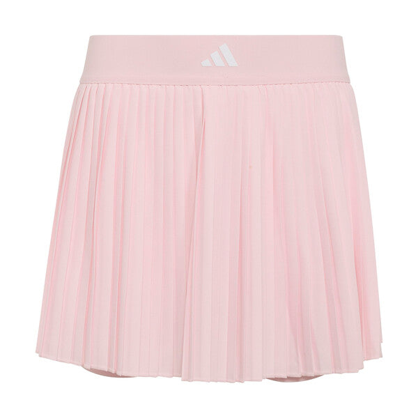 Adidas Girls' Club Pleated Skirt (Distilled Pink)