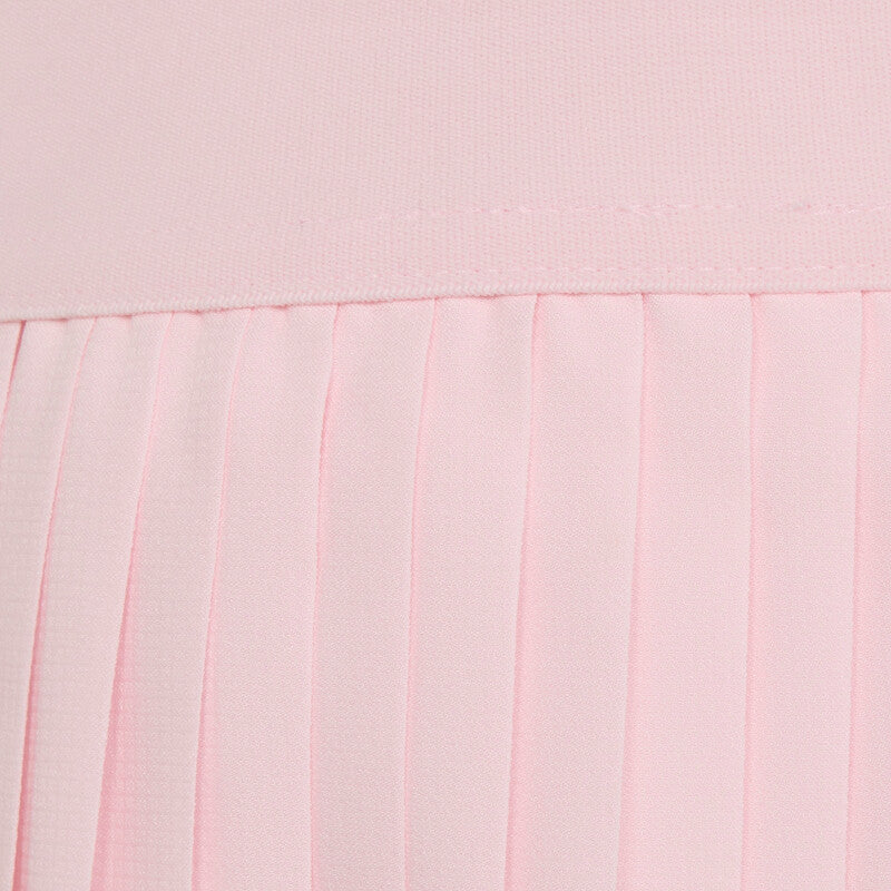 Adidas Girls' Club Pleated Skirt (Distilled Pink)
